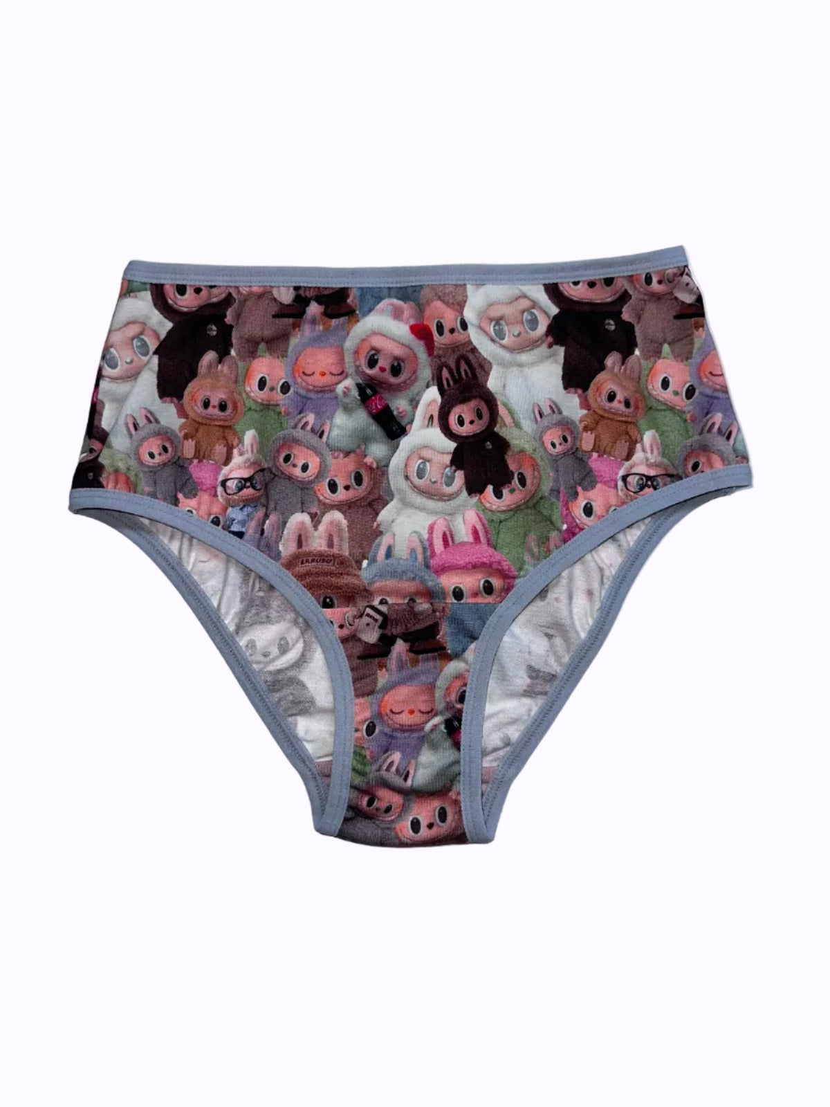 Високі сліпи Лабубу (сіра резинка)