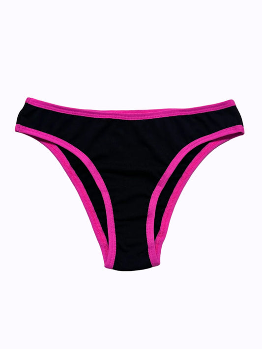 Американки чорні з рожевою резинкою