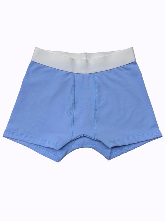 Високі світло-блакитні боксери